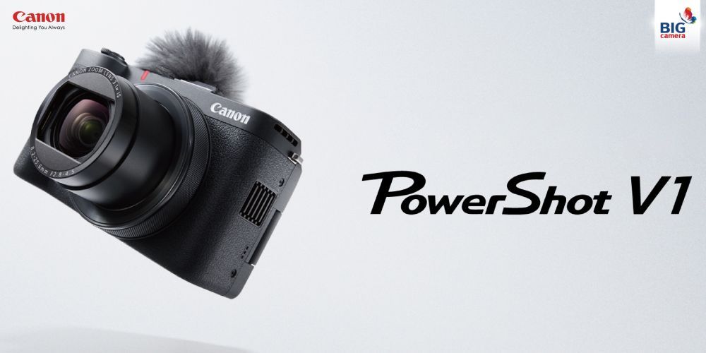 เปิดตัวแล้วเรียบร้อย! Canon PowerShot V1 กล้องคอมแพคที่เกิดมาเพื่อรับจบทุกไลฟ์