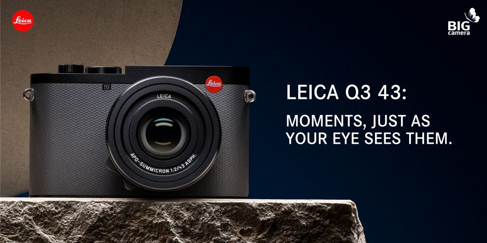 Leica Q3 43 กล้องรุ่นแรกของ Leica Q Family ที่มาพร้อมเลนส์ Apochromatic Lens Design