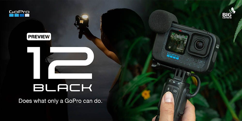 PREVIEW GoPro Hero 12 Black : Does what only a GoPro can do.