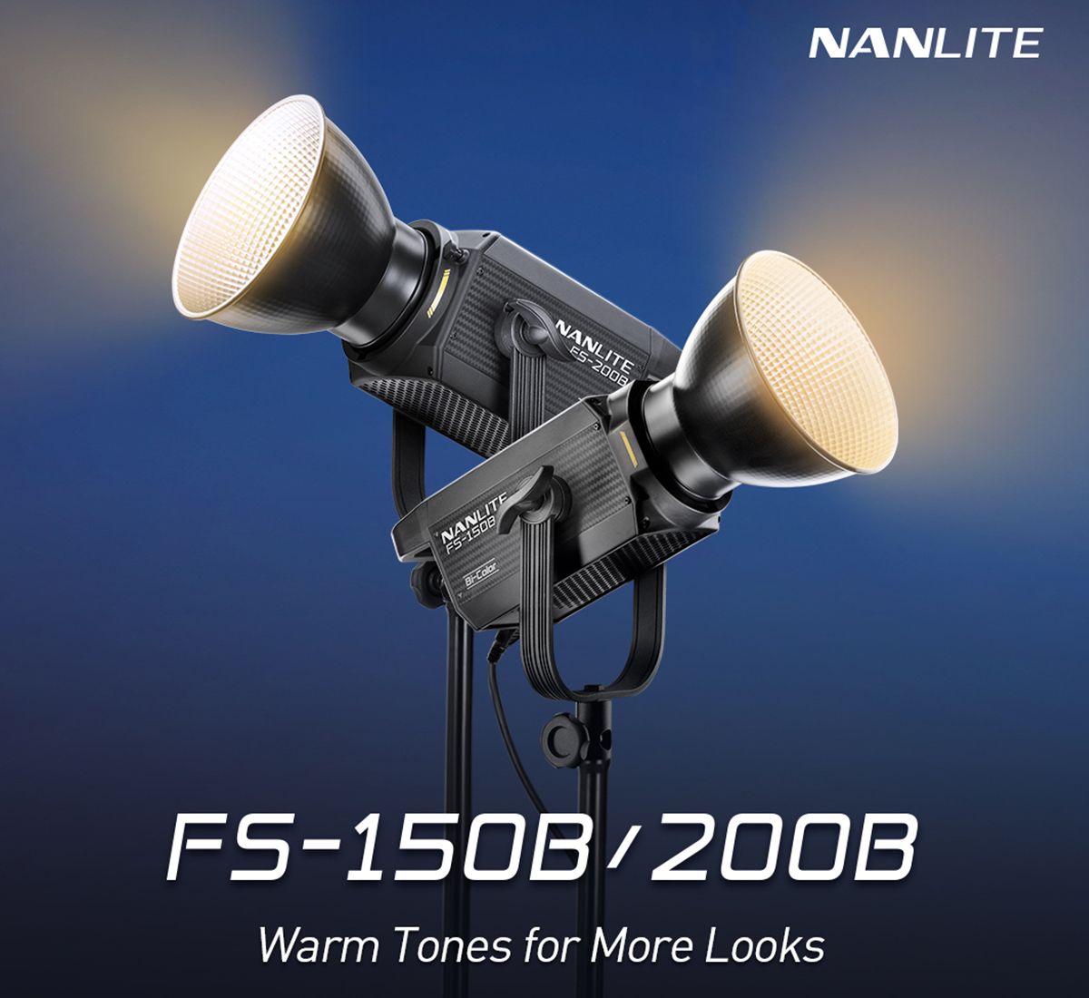 NANLITE FS-150B/200B LED BI-COLOR SPOT LIGHT - BIGCamera : ศูนย์