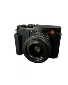 LIM'S Italian Leather Half Case With Al 6061 For Leica Q2