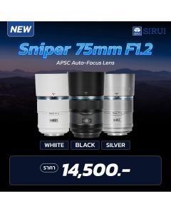 [Pre-Order] Sirui Sniper 75mm F1.2 APCS Auto-Focus Lens