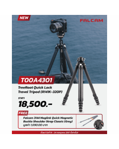 Falcam - T00A4301 TreeRoot Quick Lock Travel Tripod (R141K-320P)