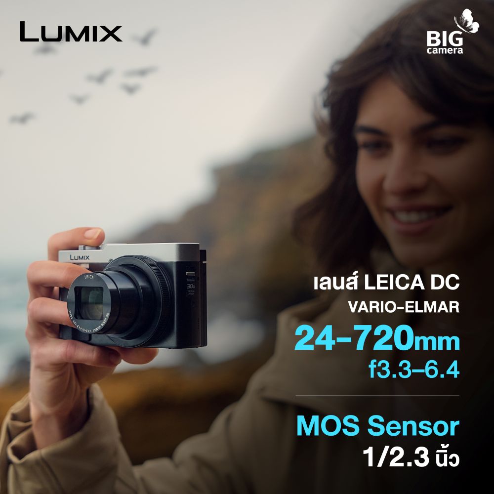 สรปจดเดนกลองนองใหม Panasonic LUMIX TZ99 Panasonic LUMIX TZ99 กลอง Compact ตวกระทดรด